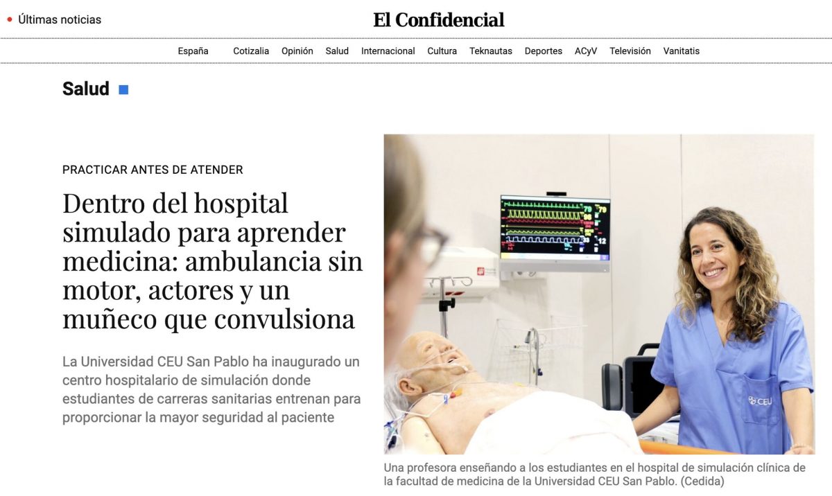 Proyecto de innovación docente con Universidad CEU San Pablo